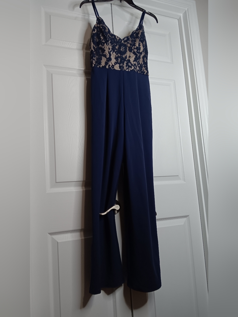 Lace Bodice Jumpsuit